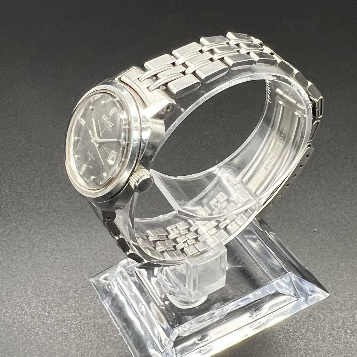稼働品 SEIKO セイコー automatic自動巻き 腕時計 2205-0010 レディース腕時計 21jewels 21石 W八52