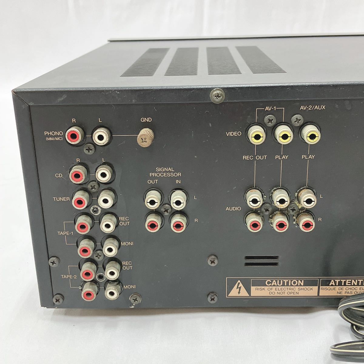 ALPINE/LUXMAN アルパイン ラックスマン プリメインアンプ LV-105u オーディオ機器 R尼0628 /【Buyee ...