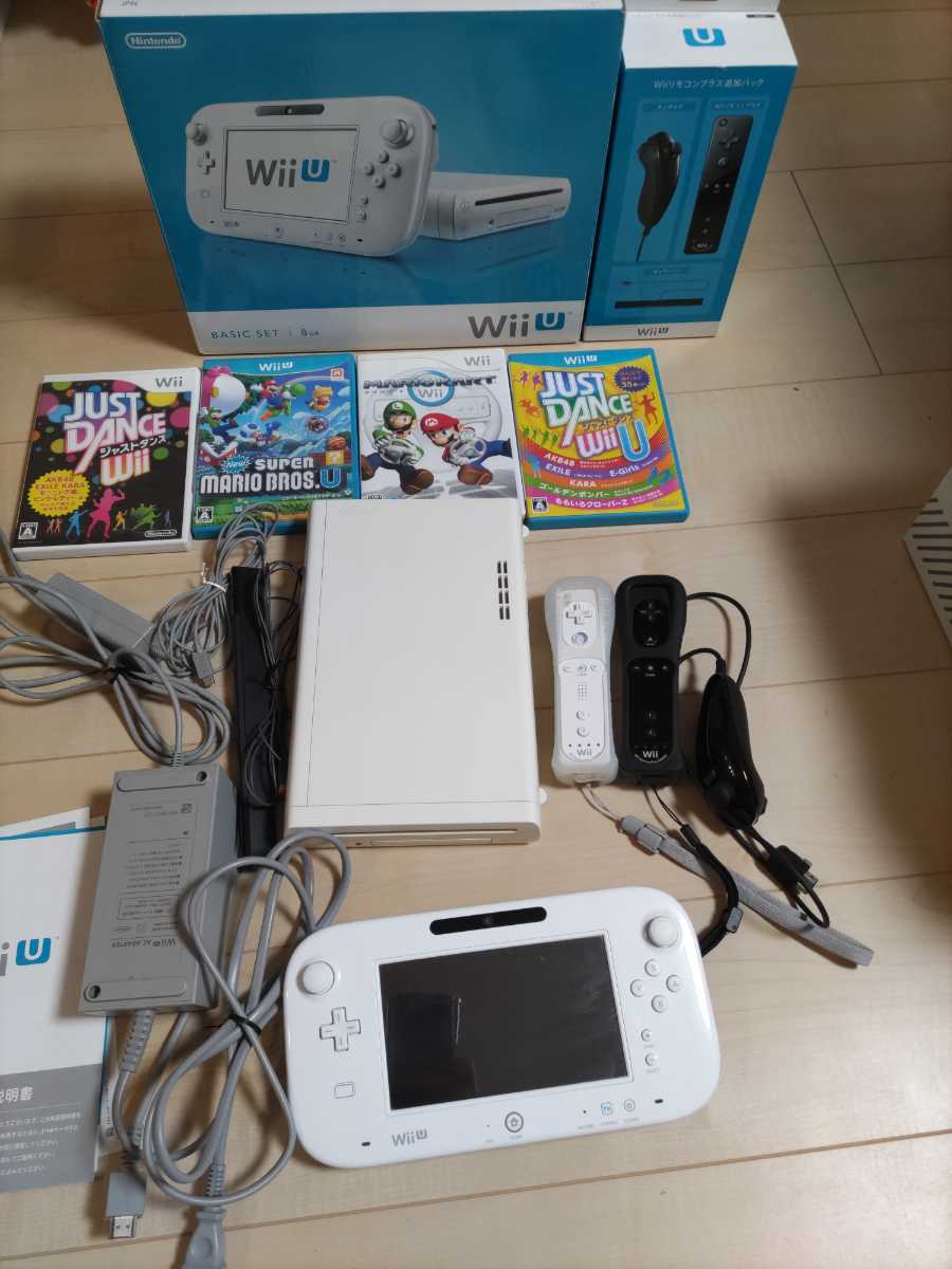 新品】-Wii U - WiiU •本体 ベーシックセット 白 - lab.comfamiliar.com