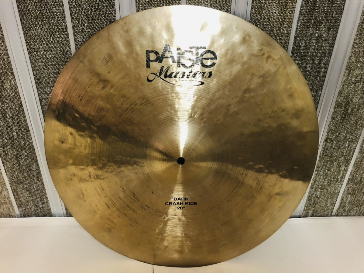 Paiste パイステ マスターズ MASTERS DARK CRASH RIDE 20 inch /【Buyee】 Buyee