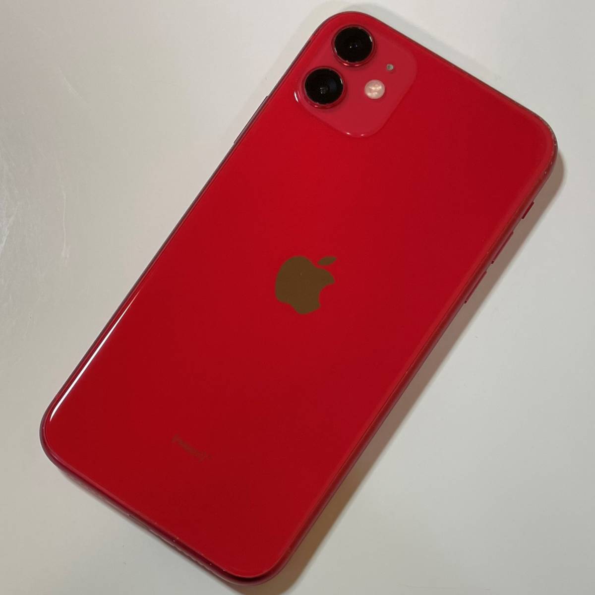 SIMフリー iPhone 11 (PRODUCT)RED Special Edition 128GB MWM32J/A バッテリー最大容量