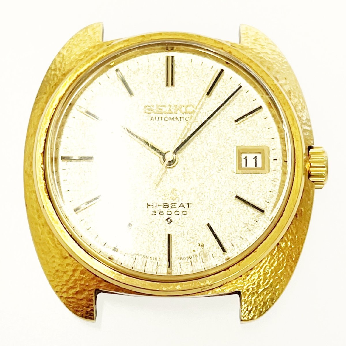 【1円スタート】【激レア】 SEIKO セイコー 6145-8030 グランドセイコー 36000 YG 金無垢 総重量58.3g AT ...