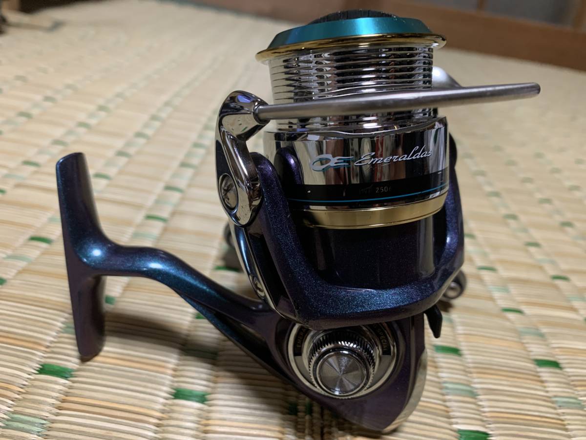 エメラルダス インフィート 2506 daiwa emeraldas inf 中古品 機関良好 エギング ダブルハンドル アオリイカ ティップ