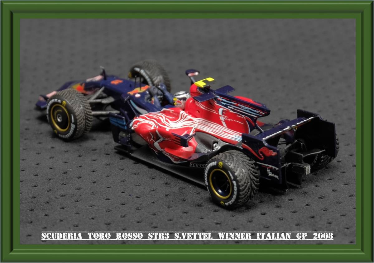 1/43 スクーデリア・トロ・ロッソ STR3 S.ベッテル 2008年イタリアGP優勝〔MINICHAMPS/Paul’s Model ...
