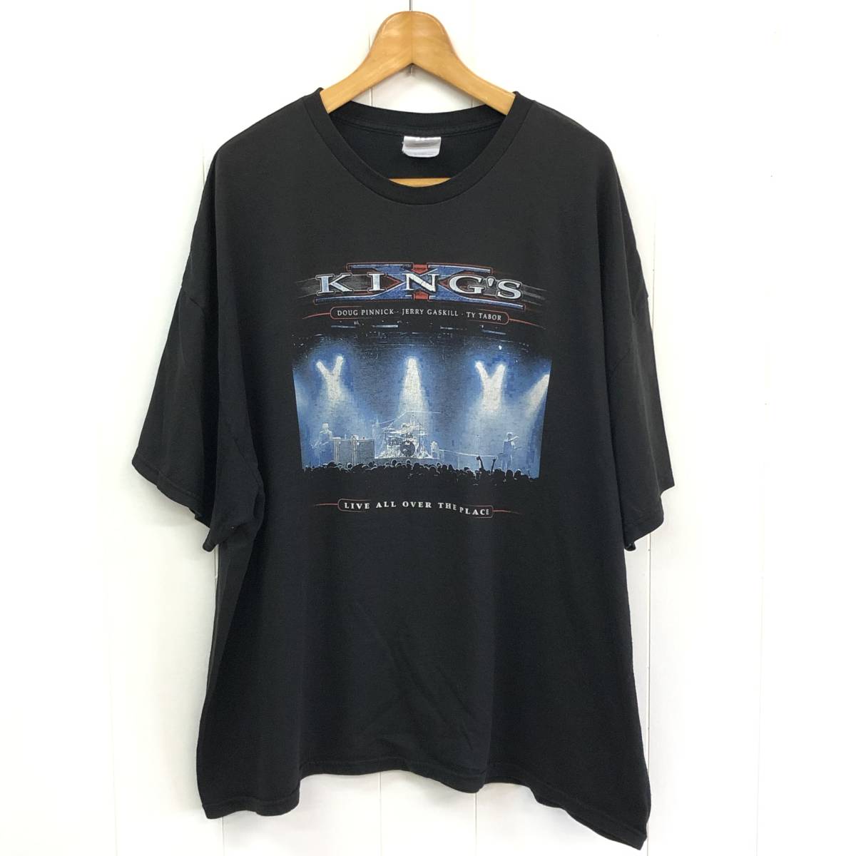 １着でも送料無料 安値 KING'S ツアーTシャツ ブラック 3XL 2004 キングス バンドTシャツ ミュージック ロックTシャツ hydroflasksverige.se hydroflasksverige.se