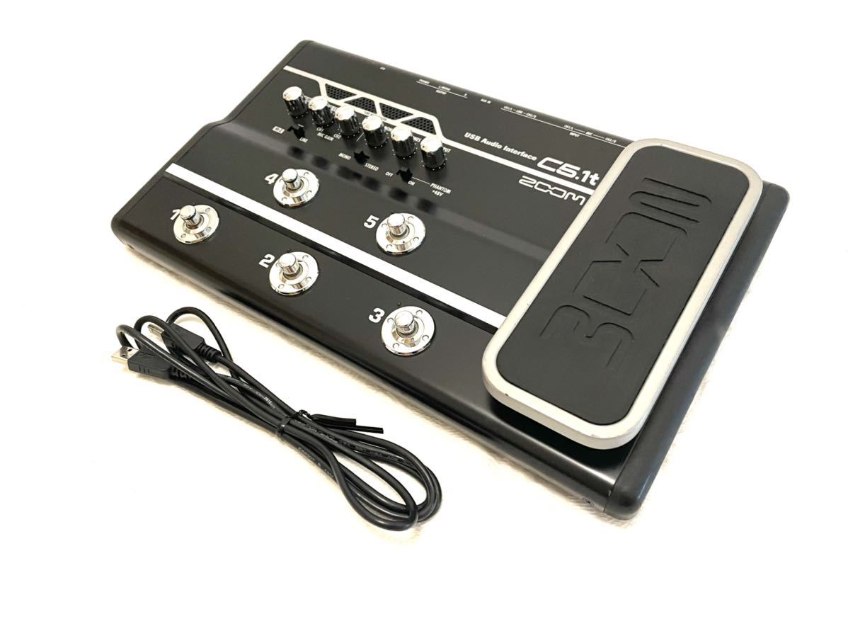 ZOOM ズーム USB Audio Interface オーディオインターフェース マルチエフェクター エフェクター c5.1t