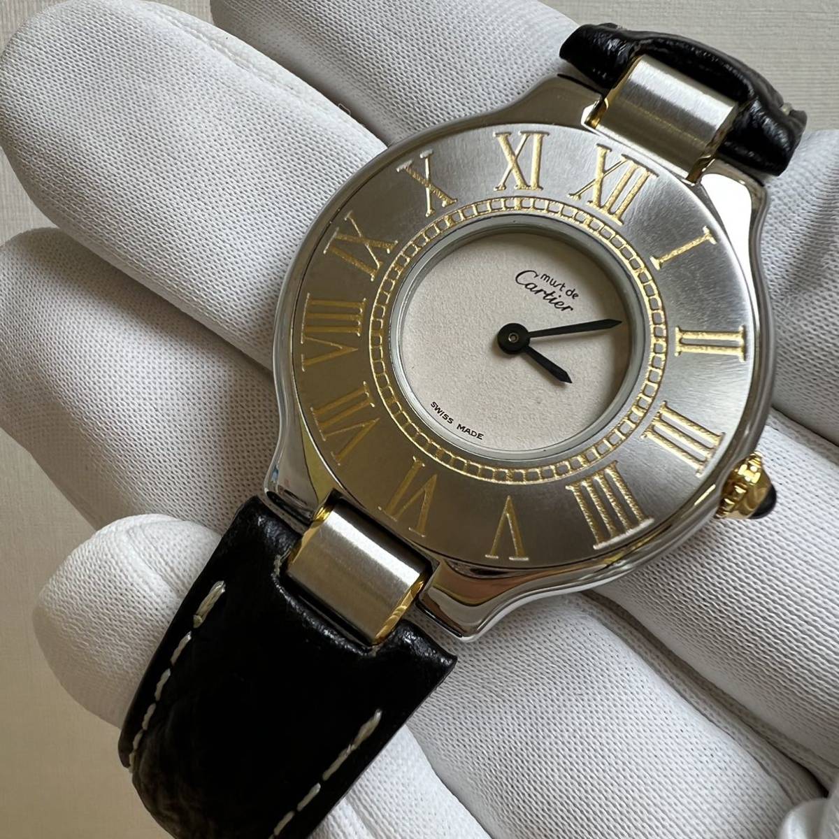 人気ブランドを 日本限定モデル Cartier カルティエ 901157929 Quartz 26mm 腕時計 レディース bigportal.ba bigportal.ba