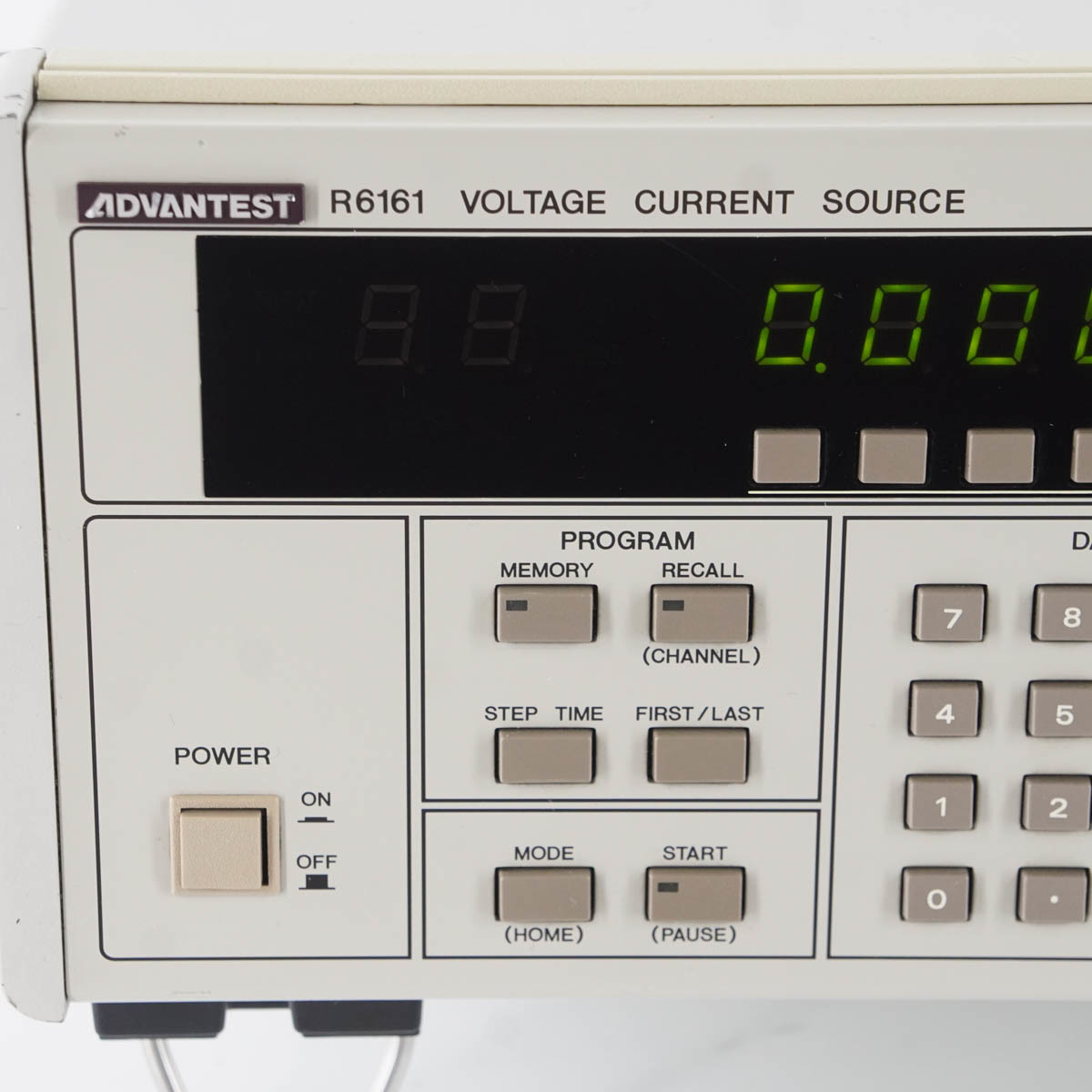 [JB] USED R6161 ADVANTEST VOLTAGE CURRENT SOURCE 直...[04205-0244 ...
