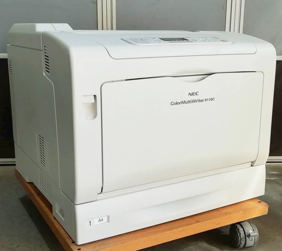 NEC A3 カラーレーザープリンター Color MultiWriter 9110C 印刷枚数 6770枚 中古トナー付 動作確認済 西濃