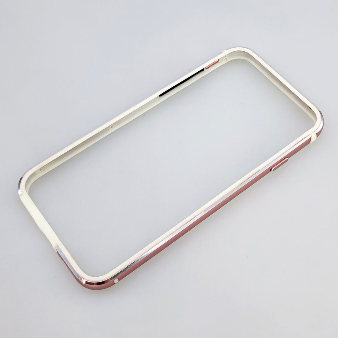 衝撃特価 最大50%OFFクーポン iPhone 7 8 SE アルミバンパーケース ローズゴールド 4 freppolive.se freppolive.se