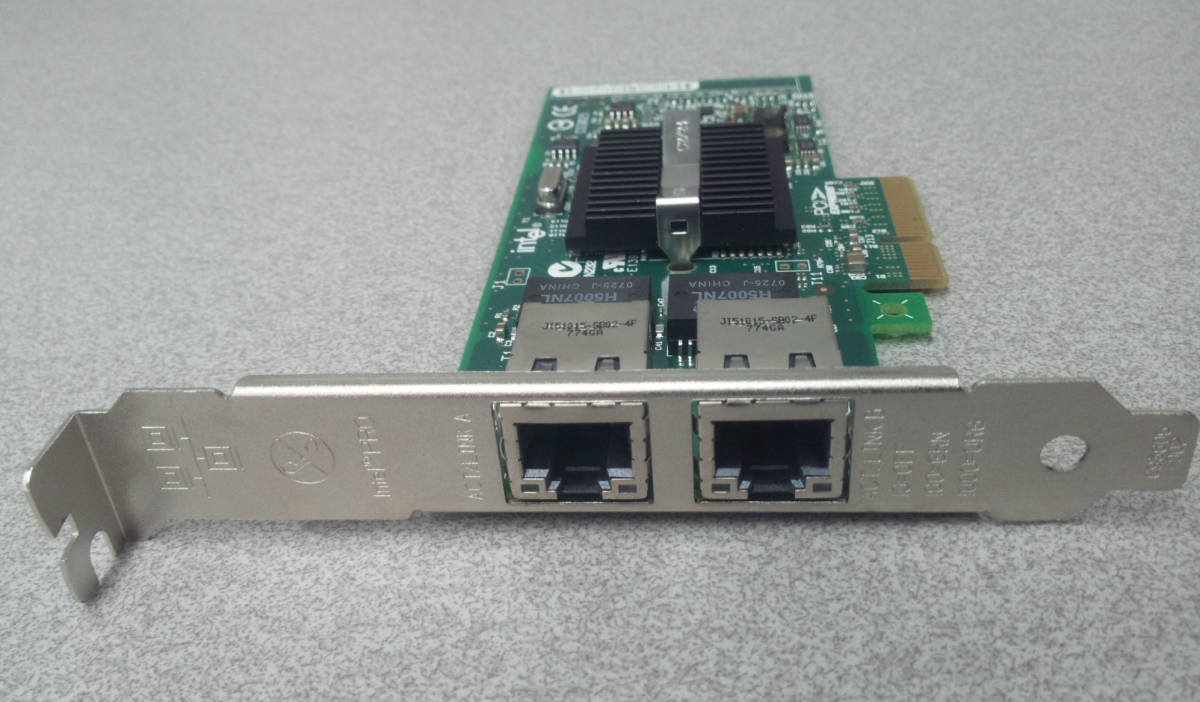 送料無料 LANカード ネットワークカード Dual Port Gigabit NIC Dell HP PCIE デュアル