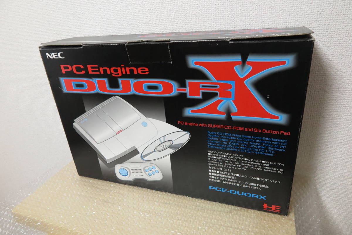 [NEC] PCエンジンDUO-RX (未使用) / PC Engine DUO-RX /【Buyee】 Buyee - Japanese ...