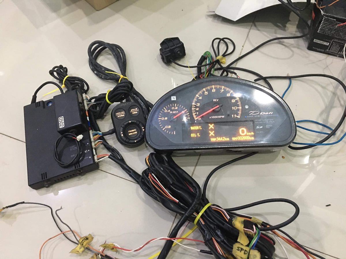 廃盤 希少！デフィ Defi スーパースポーツクラスター Defi Super Sports Cluster NA用 DSDF 180SX ...