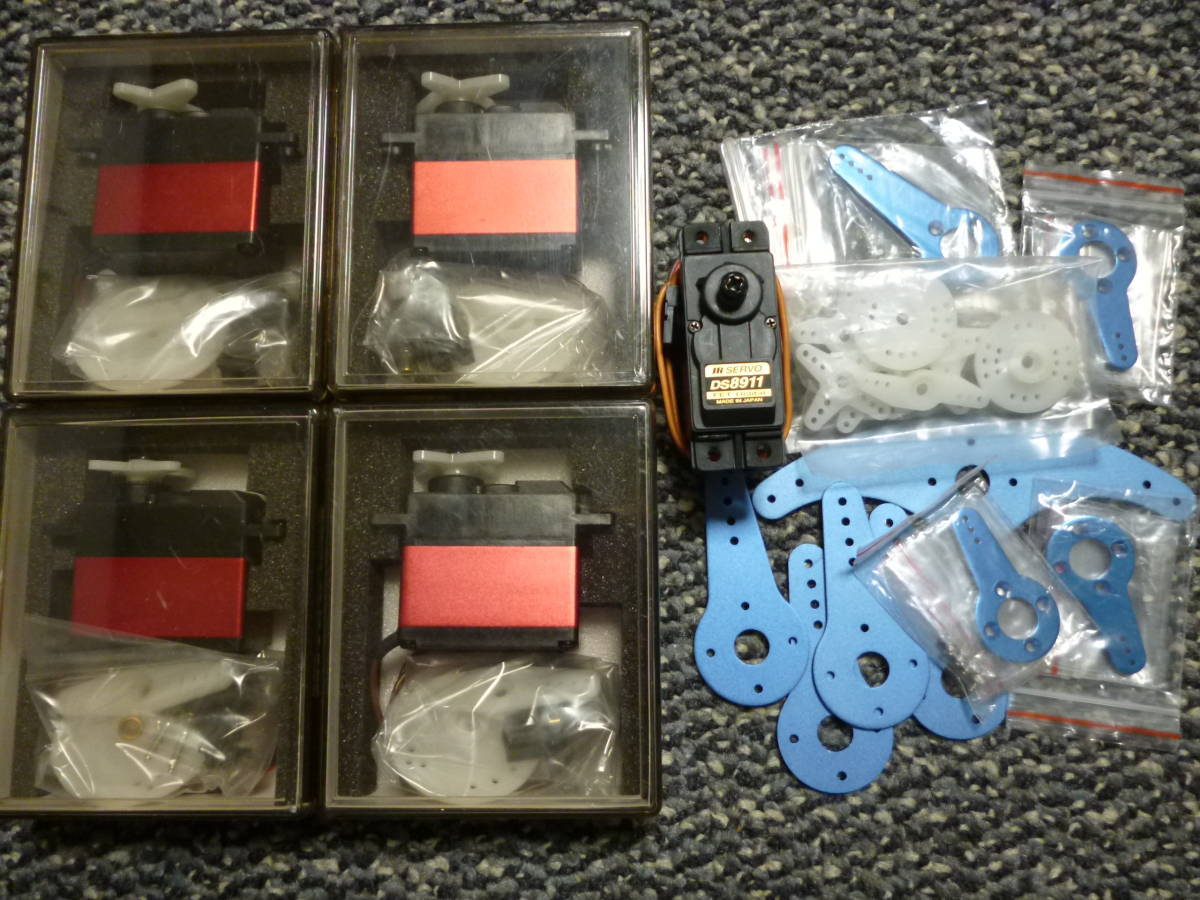 JR DS8911 ハイトルク・デジタルサーボ 新品4個 中古1個セット 大型機・アクロ機などに /【Buyee】 Servicio de