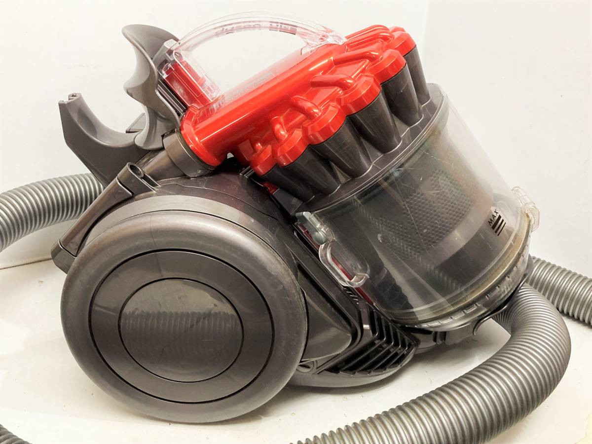 動作品★dyson(ダイソン) DC22 ルートサイクロンクリーナー 本体 レッド サイクロン掃除機 キャニスター 電気掃除機 /【Buyee