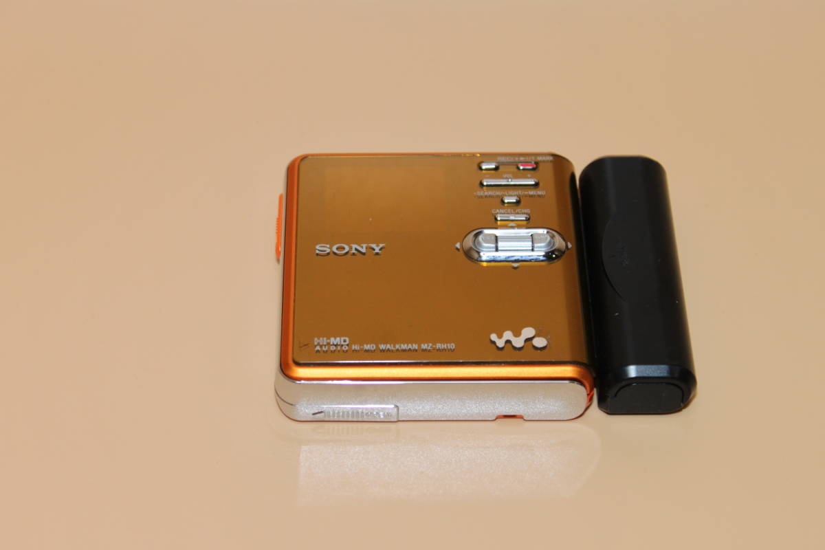 SONY MZRH10 液晶画面映らない、再生・録音動作確認済み、外付け単三乾電池ケース付 /【Buyee】 "Buyee