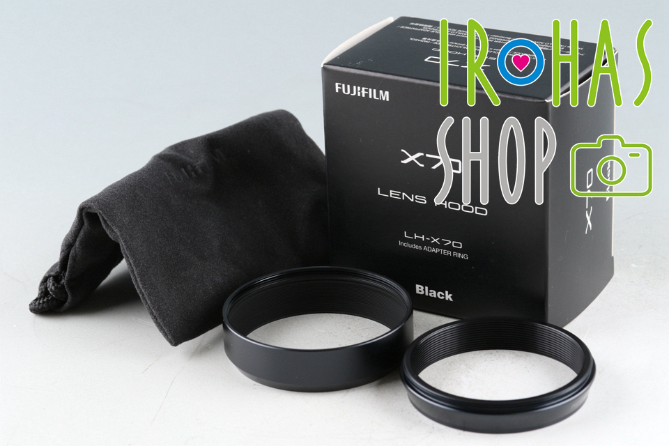【正規品質保証】 絶妙なデザイン Fujifilm X70 Lens Hood Adapter Ring With Box #42968L6 freppolive.se freppolive.se