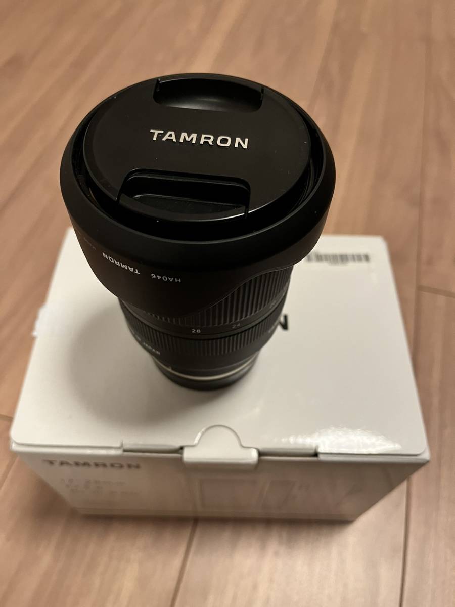 【美品】TAMRON タムロン 1728mm F/2.8 Di III RXD (Model A046) SONY Eマウント