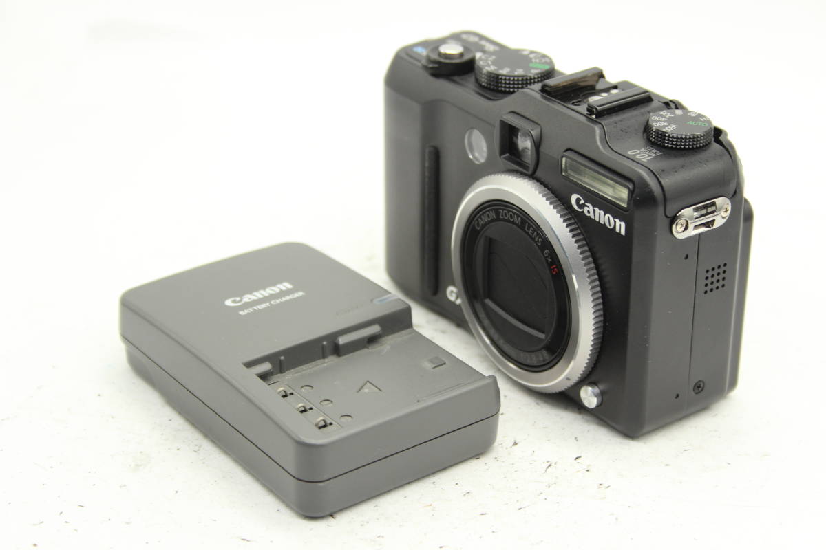 お礼や感謝伝えるプチギフト 史上最も激安 実用品 キャノン Canon PowerShot G7 ブラック Zoom Lens 6x IS バッテリー チャージャー付き コンパクトデジタルカメラ C561 mojpit.pl mojpit.pl