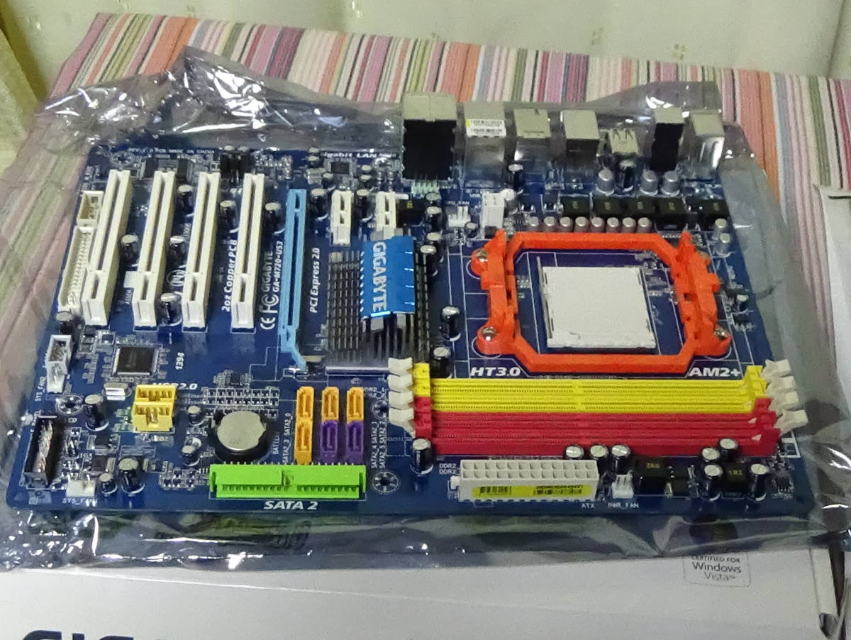 GIGABYTE GA-M720-US3 NVIDIA NForce 720Dチップセット Socket AM3/AM2+/AM2 ギガバイト ...