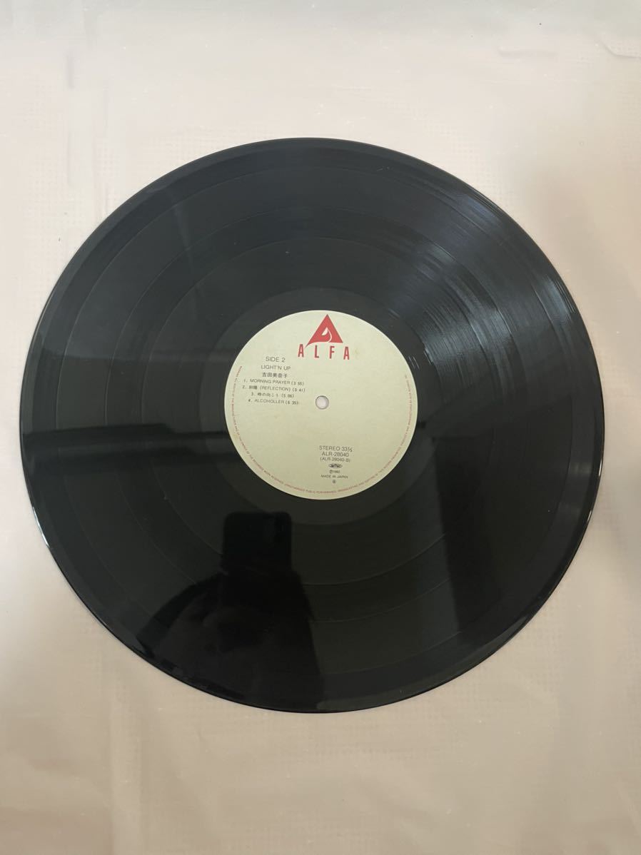 B008 LP レコード 吉田美奈子 LIGHT'N UP/ALFA ALR28040 ライトゥン・アップ /【Buyee】 B008 LP レコード 吉田美奈子 LIGHT'N UP/ALFA ALR28040 ライトゥン・アップ /【Buyee】