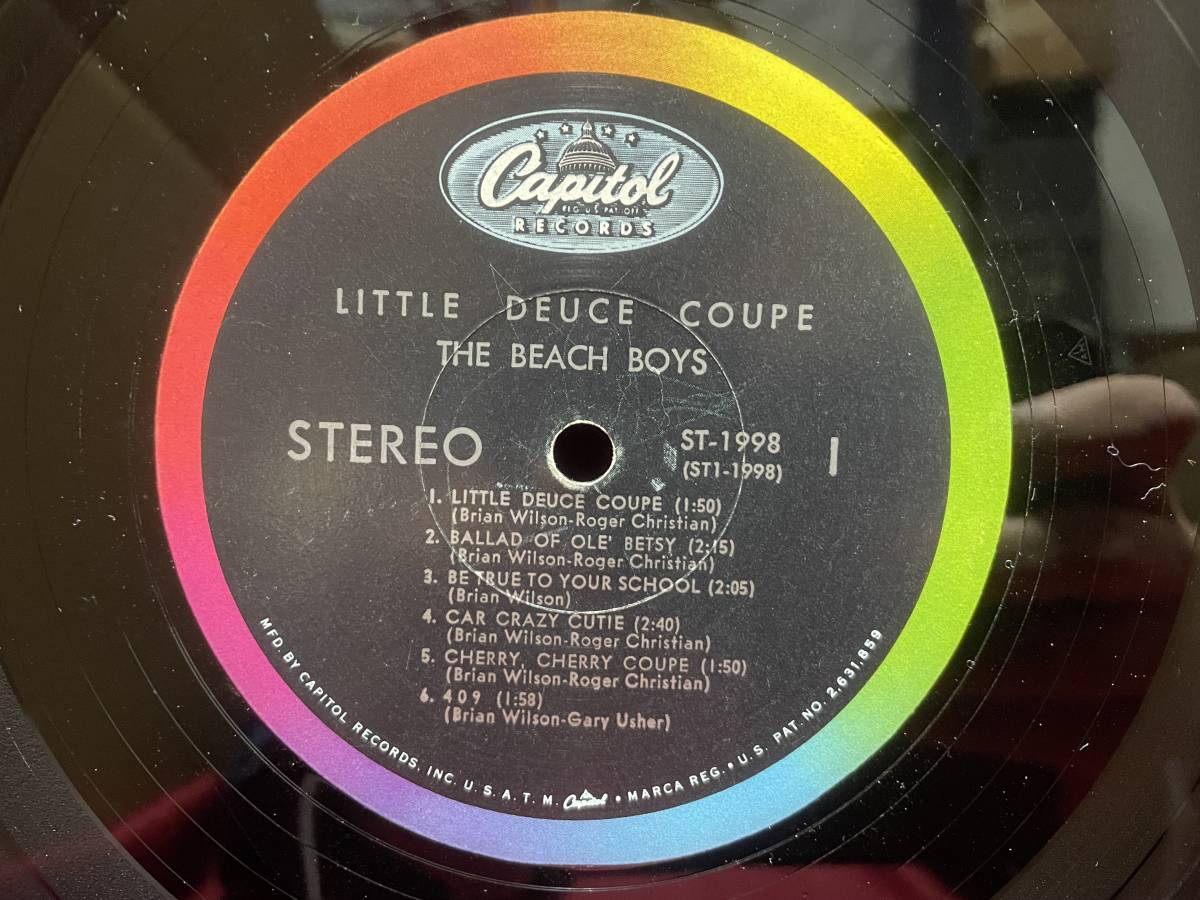 USorgSTEREO盤! THE BEACH BOYS LITTLE DEUCE COUPE /【Buyee】 "Buyee ...