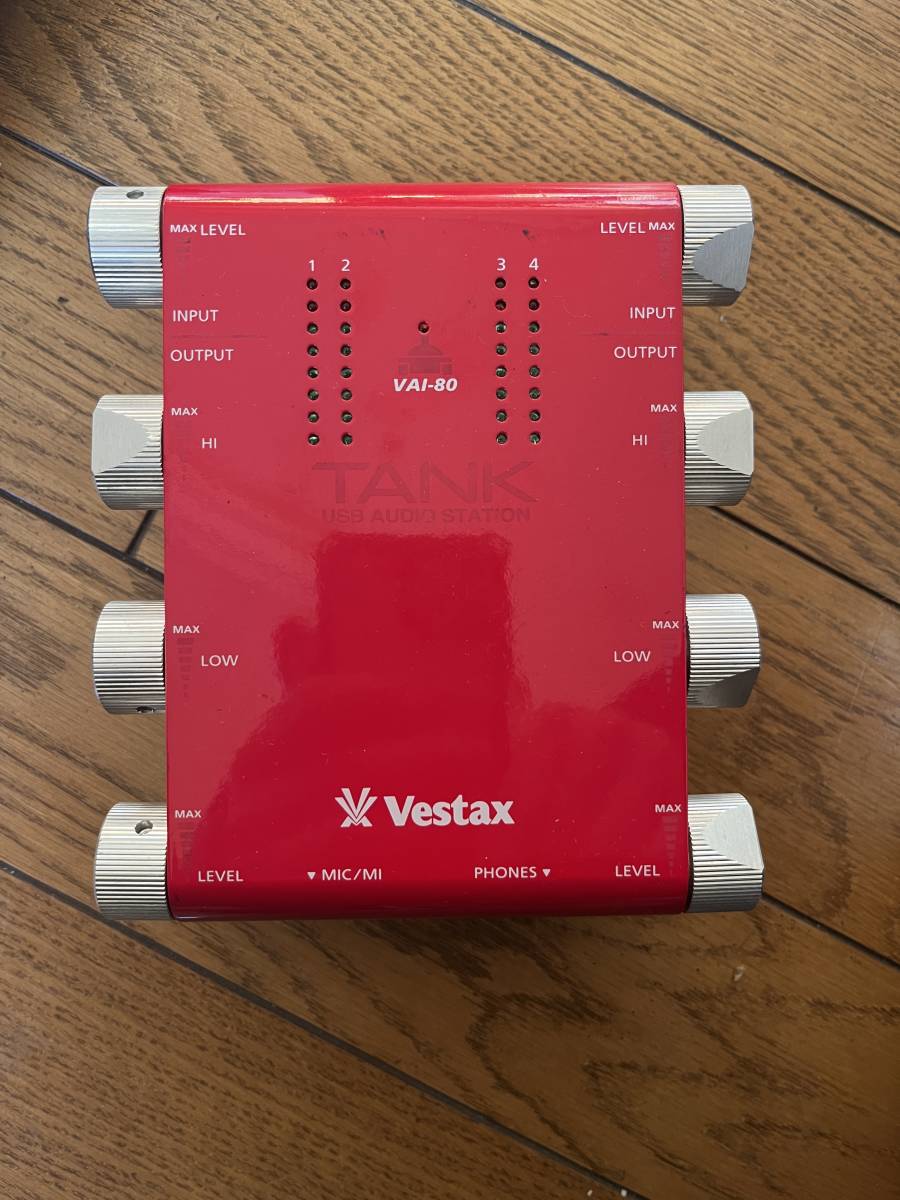 時間指定不可 日本最大の Vestax TANK タンク VAI-80 DJ機器 オーディオインタフェース zmjita.com zmjita.com