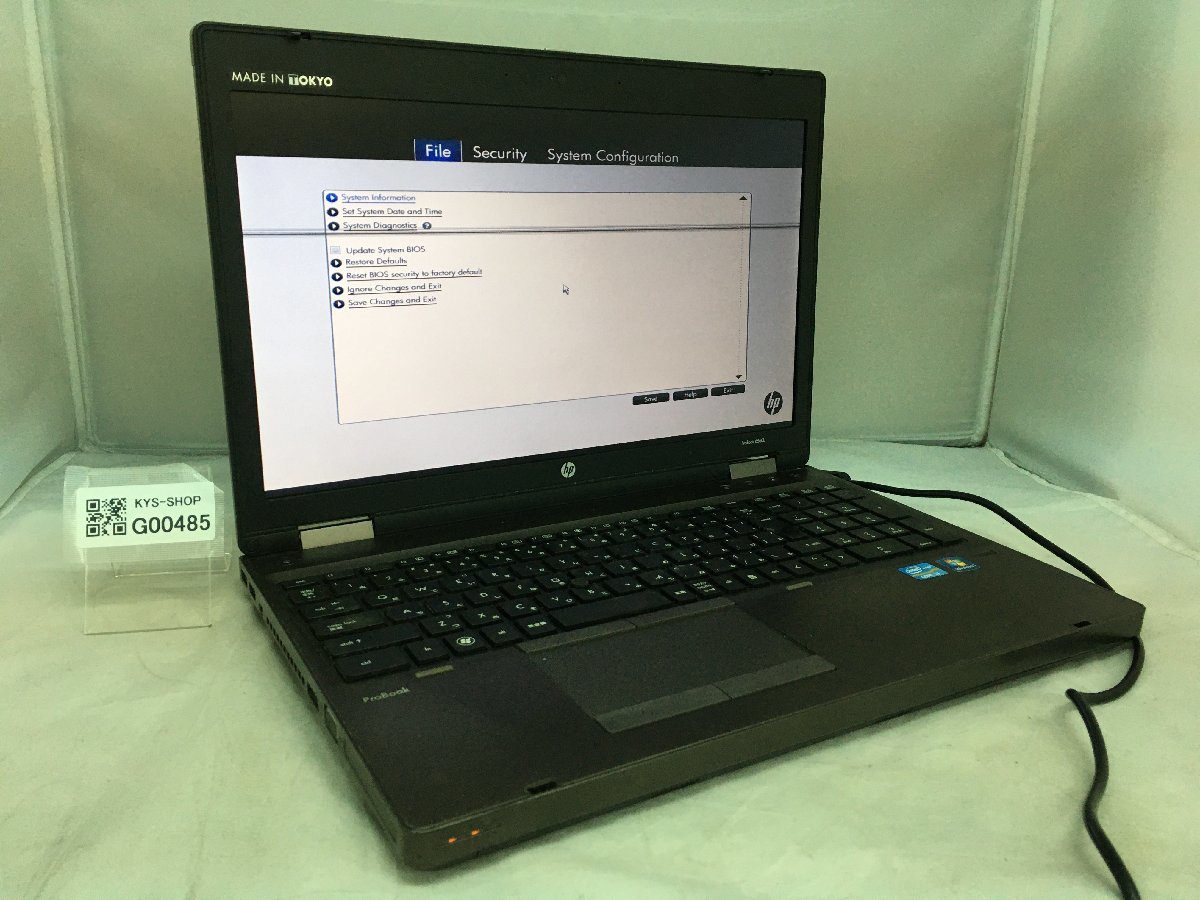 新入荷 蔵 ジャンク HP ProBook 6560b A0001D02 Intel Core i3-2350M メモリ2.05GB ストレージ無し mobius-studio.pl mobius-studio.pl