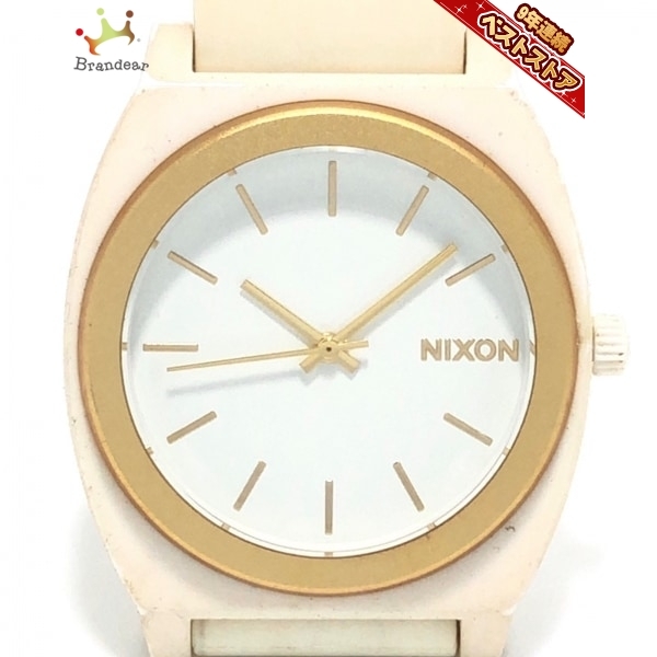 最大96%OFFクーポン 特価 NIXON ニクソン 腕時計 - 16K レディース 白 bigportal.ba bigportal.ba