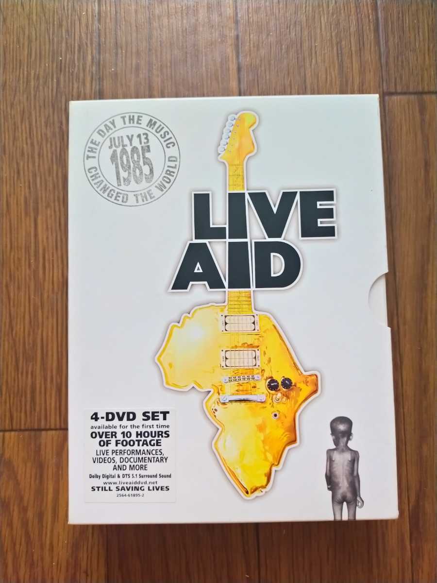 日本人気超絶の LIVE AID DVD リージョン欧州仕様 ライブエイド www.motorward.com