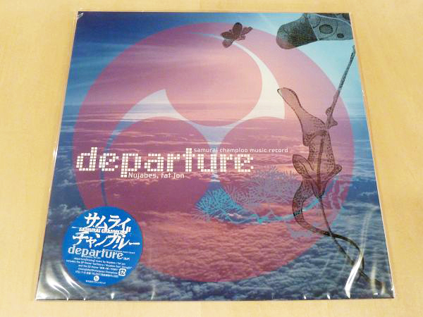 未使用 Nujabes Fat Jon Samurai Champloo Music Record Departure 2LPサムライ