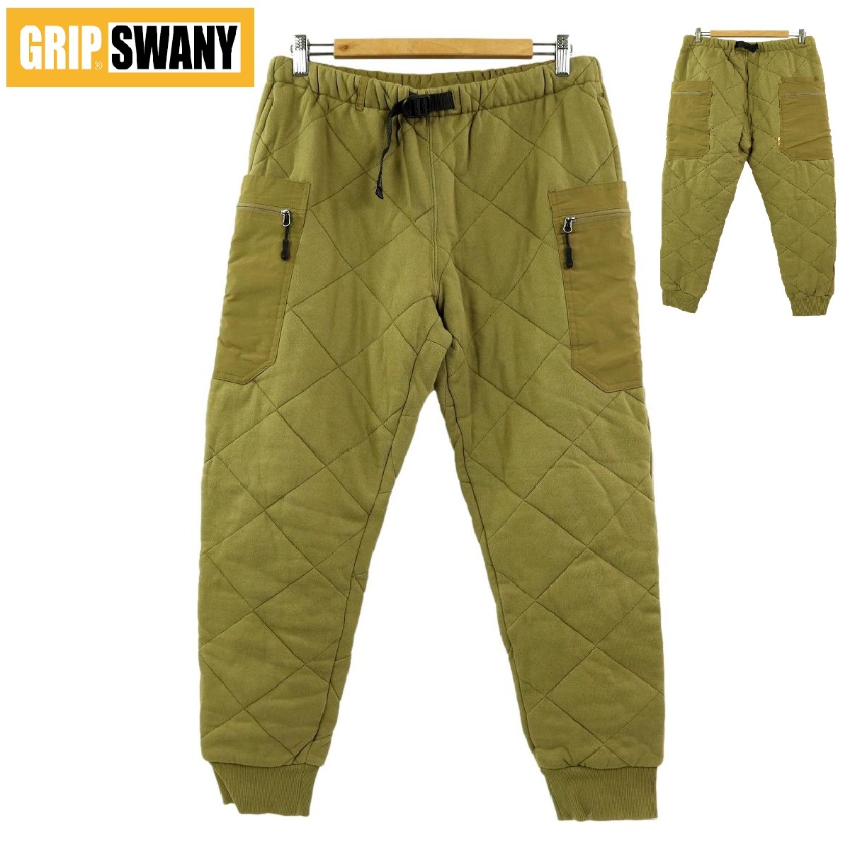【S2597】【美品】GRIP SWANY グリップスワニー キルトパンツ キルティング キルトギアパンツ QUILT GEAR PANTS