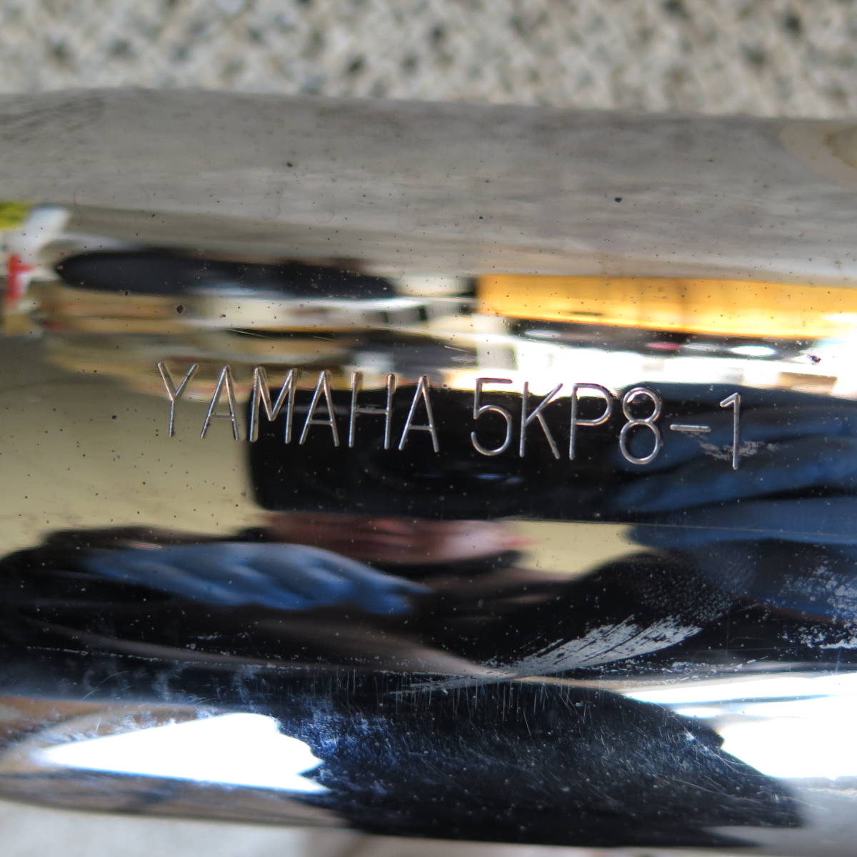 ヤマハ発動機 ドラッグスター400 [4TR] 純正マフラー サイレンサー エキゾーストパイプ エキパイ  ジャンク ヤマハ KR051128