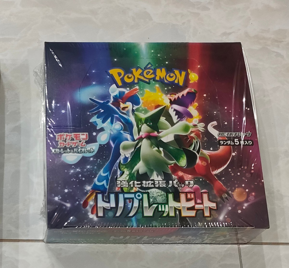 ポケモンカード トリプレットビート シュリンク付き 1box - Box/デッキ