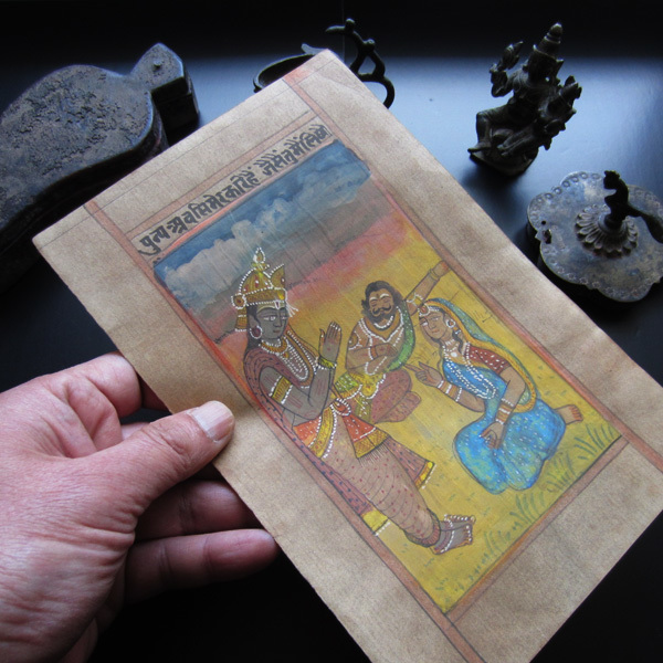 最大88%OFFクーポン 83％以上節約 仏教美術 インド 古い手描きの経文 細密画 断片 サンスクリット 経典 写本 43 jodywebster.com jodywebster.com
