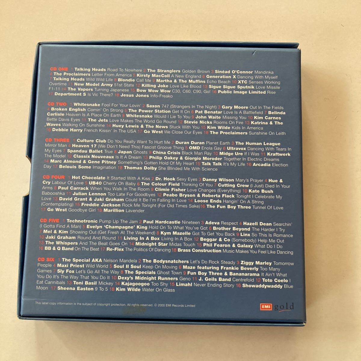 6枚組 80s 豪華セット Talking Heads The Stranglers XTC New Model Army Killing