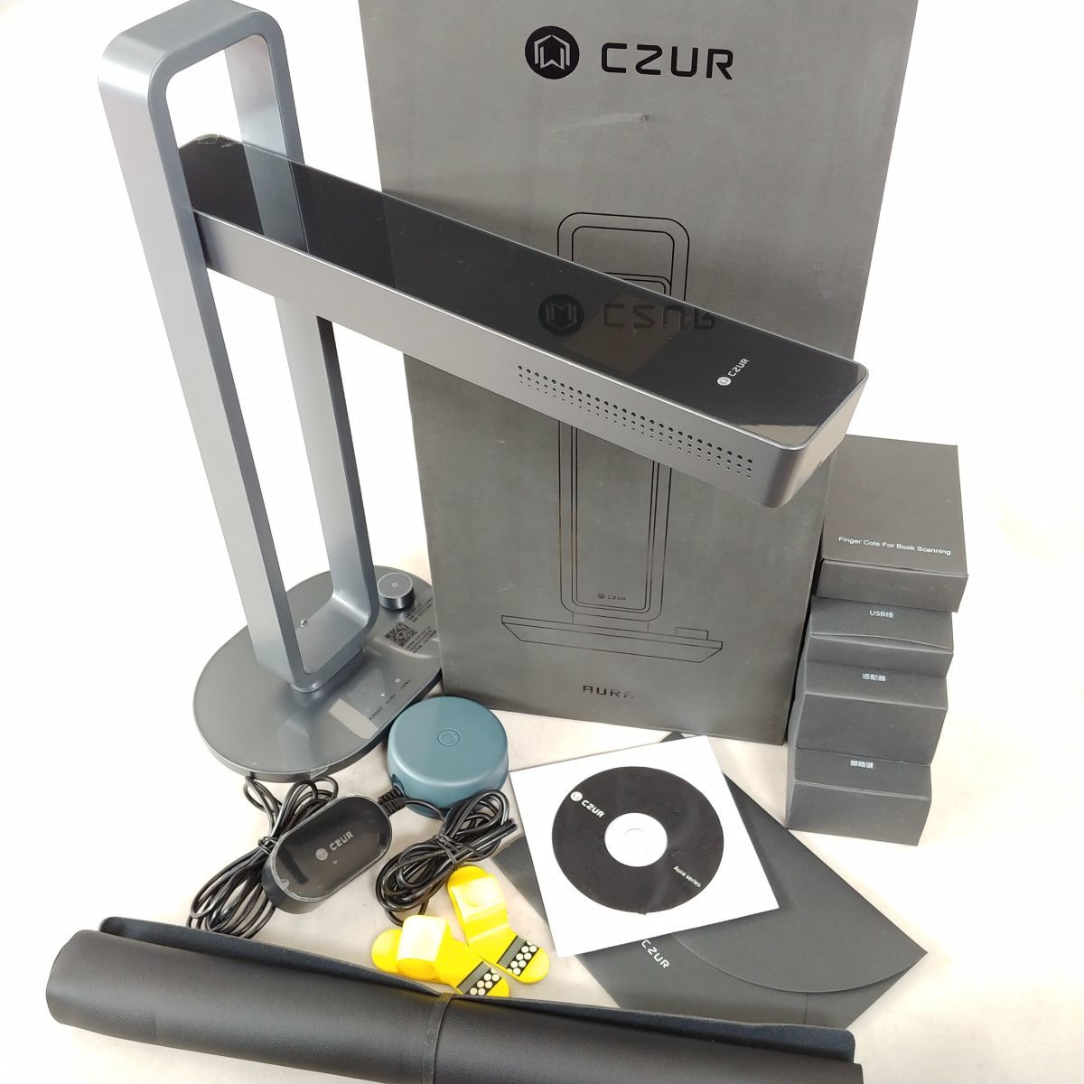 CZUR AURA X Pro 高速、非破壊オーバーヘッドスキャナー 最短