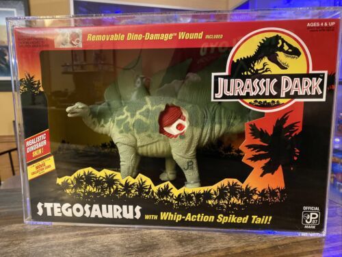 Jurassic Park Stegosaurus JP07 w/ Whip Action Tail & Damage 1993 ...