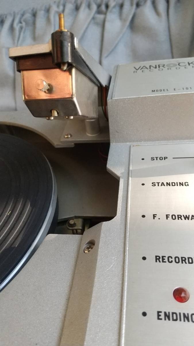 レコードカッティングマシン VANROCK RECORDER E‐101 バンロック ATOM ジャンク品 /【Buyee】 Buyee