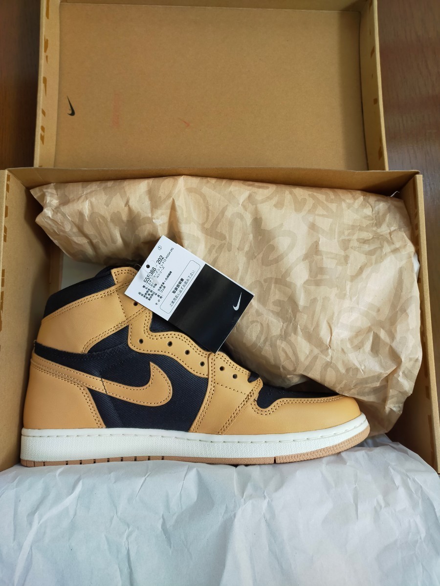 新品正規品 Nike Air Jordan 1 Retro High OG Vachetta Tan 27.5cm