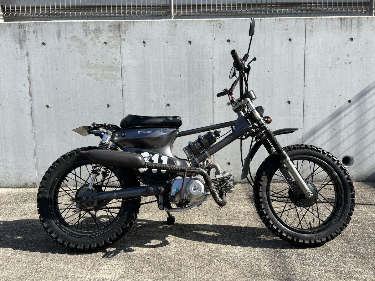 ダートカブ オフロードカブ カブ フルカスタム 110cc 実働車 太足 /【Buyee】