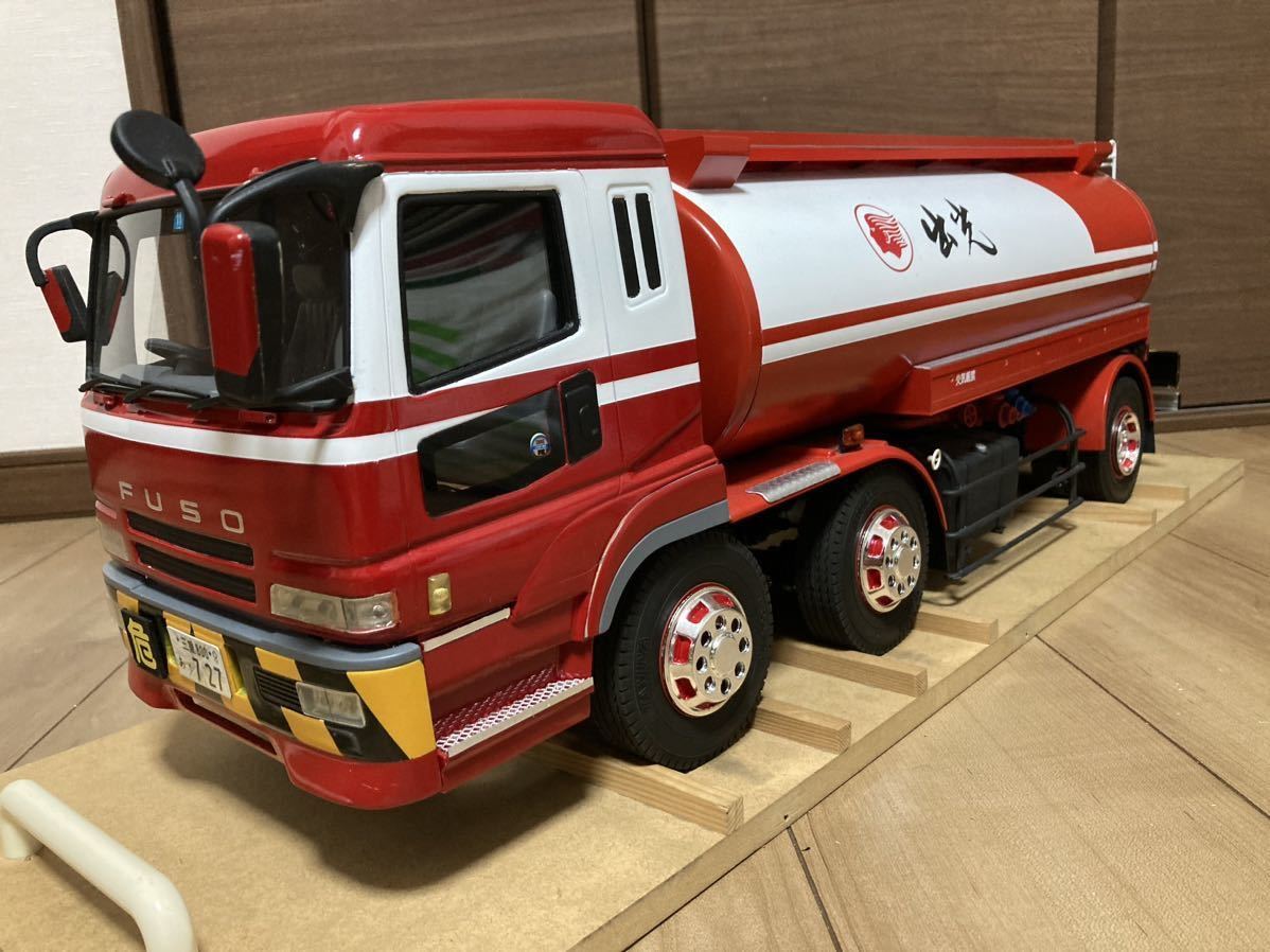 タミヤ1/14 ムネトラ製 三菱ふそう スーパーグレートキャビン