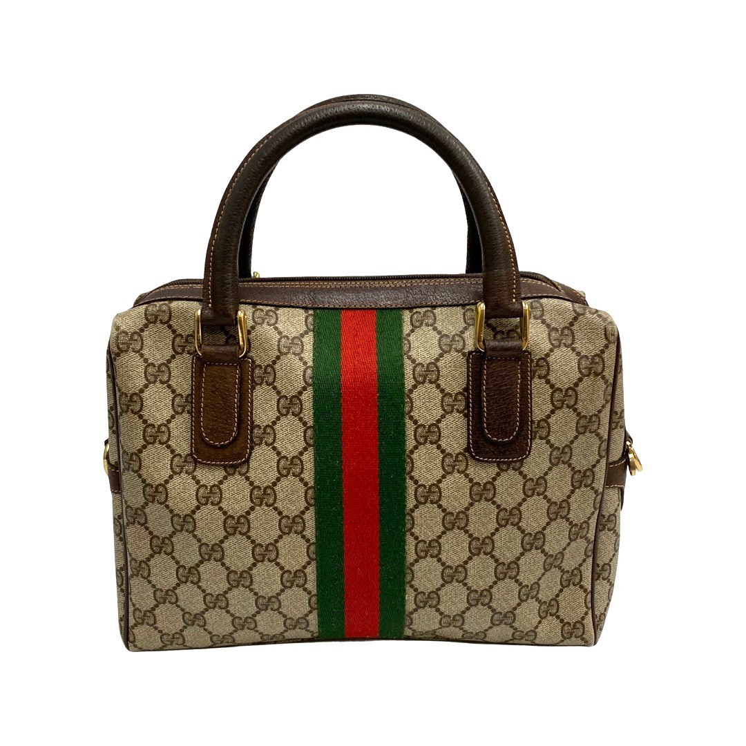 短納期早者勝ち！ GUCCI エンボスレザー ショルダーバッグ オールド