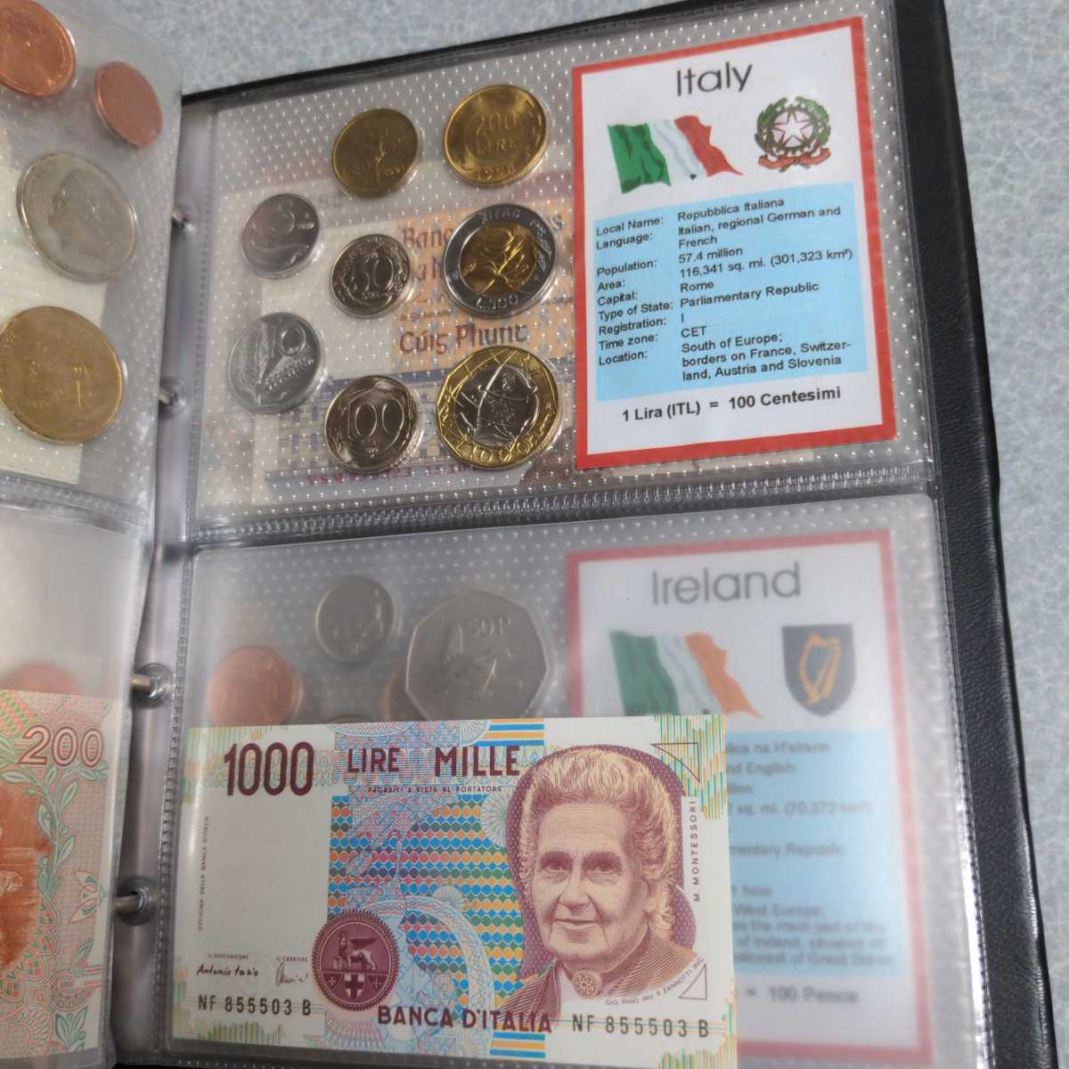 欧州 2ヶ国 旧硬貨・旧紙幣セット - コレクション