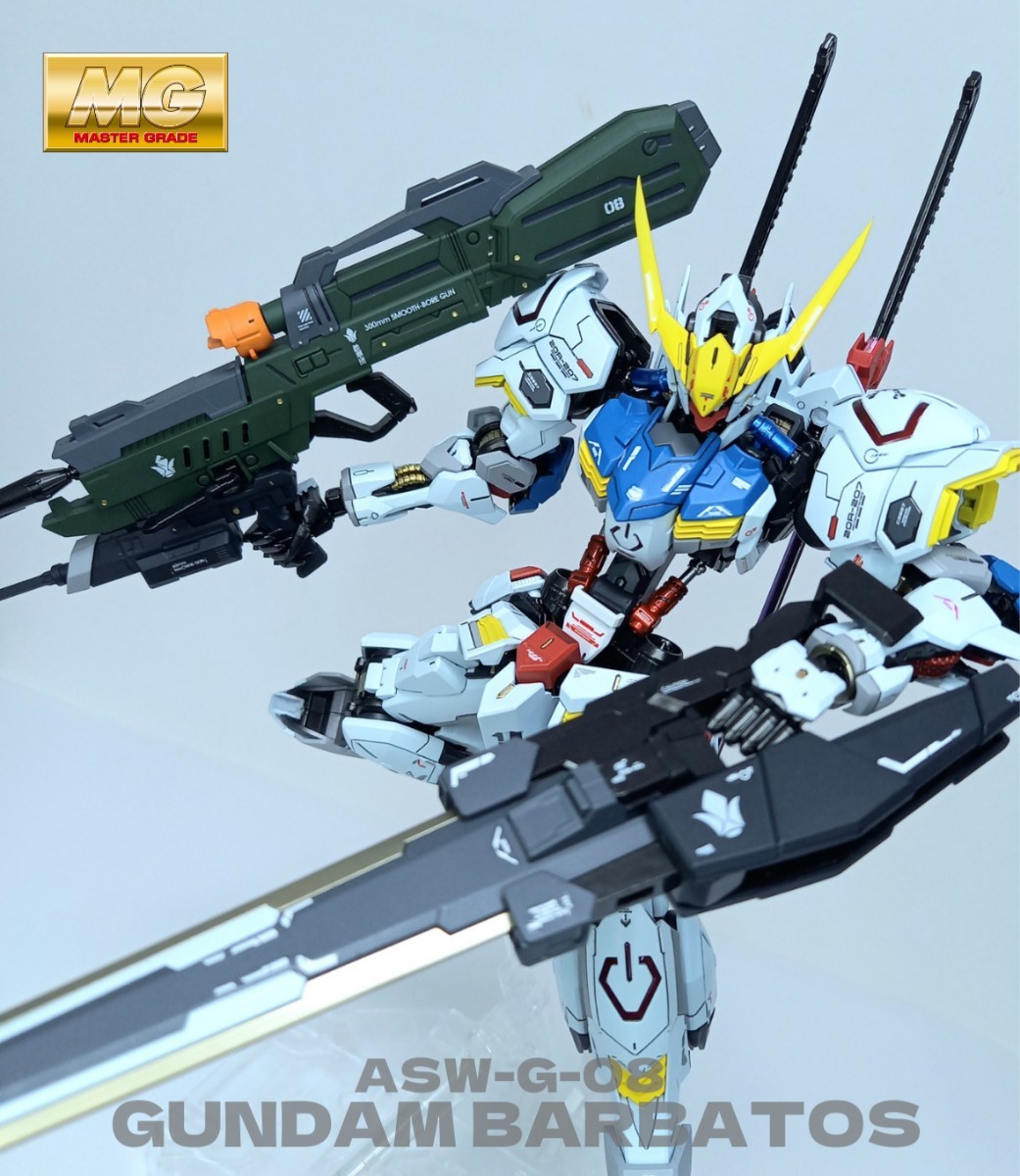 mg ガンダムバルバトス 全塗装 台座含む smcint.com