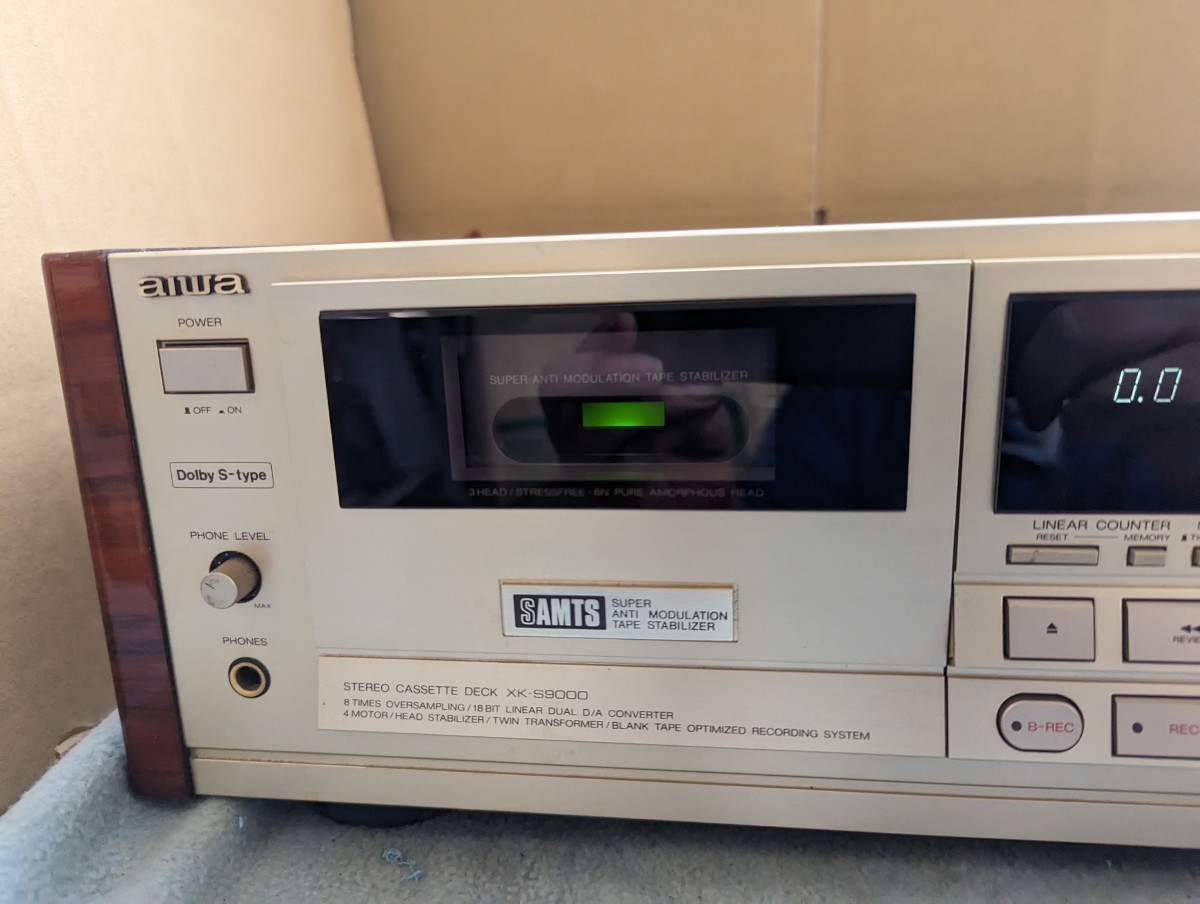 AIWA アイワ XKS9000 カセットデッキ 本体のみ ジャンク /【Buyee】 Buyee Japanese Proxy