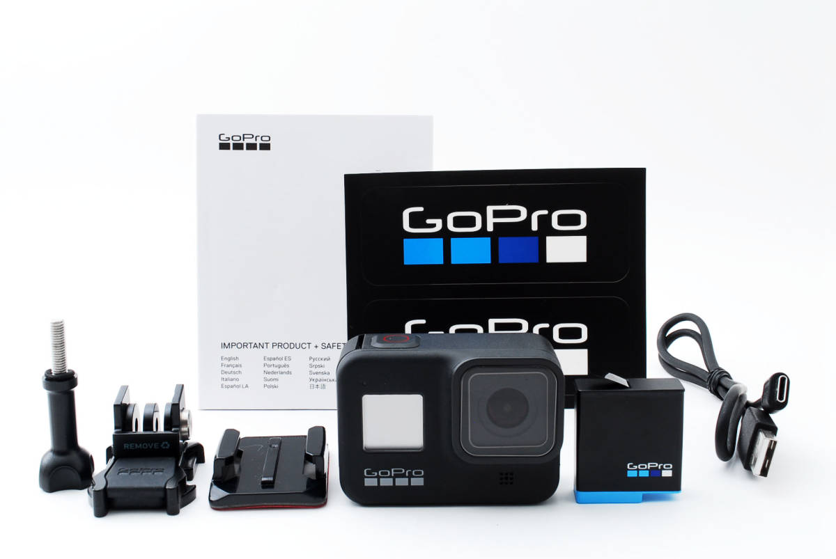 ゴープロ Go Pro HERO 8《付属品完備》#1080-