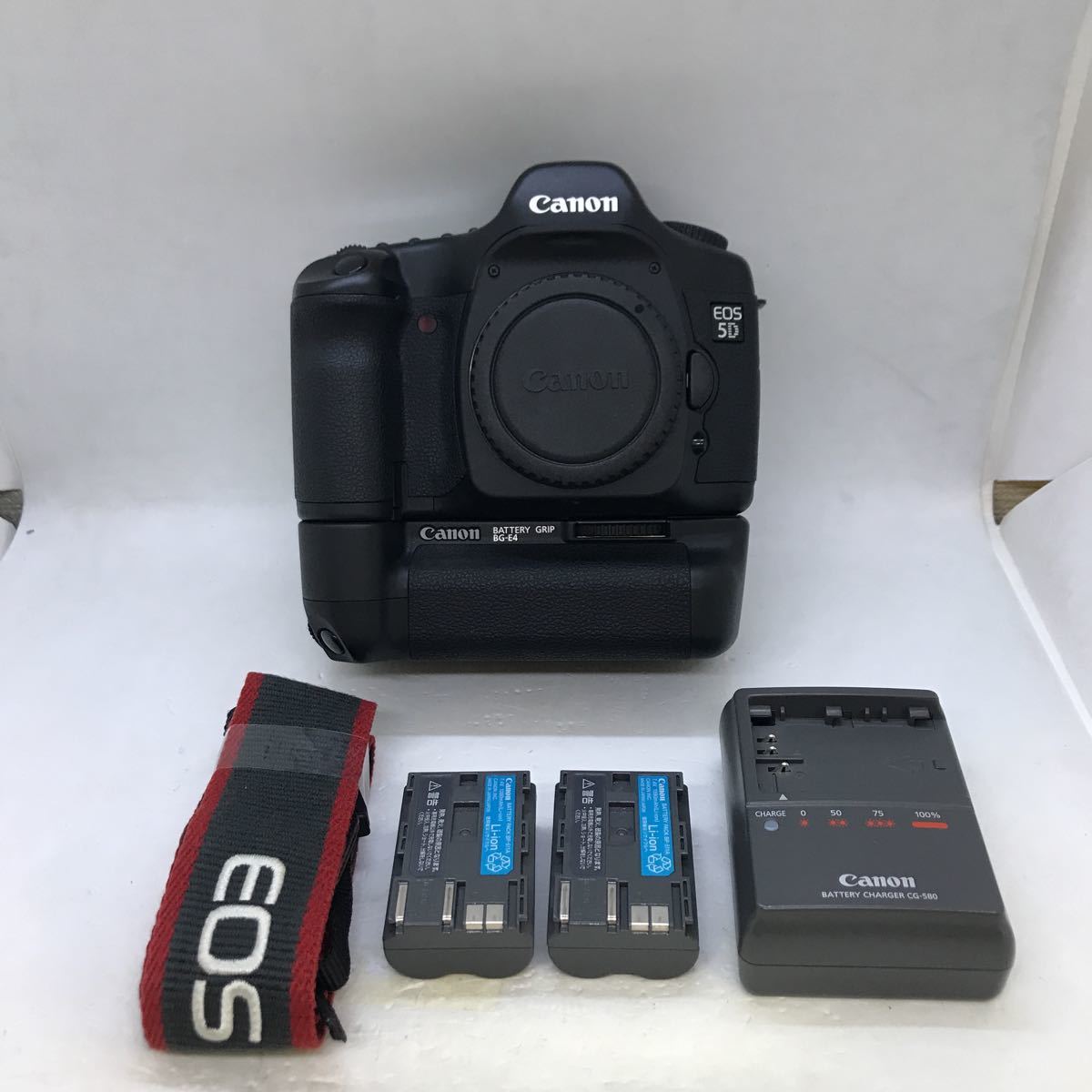 ☆美品☆ Canon キャノン バッテリーグリップ BG-E4 EOS 5D対応