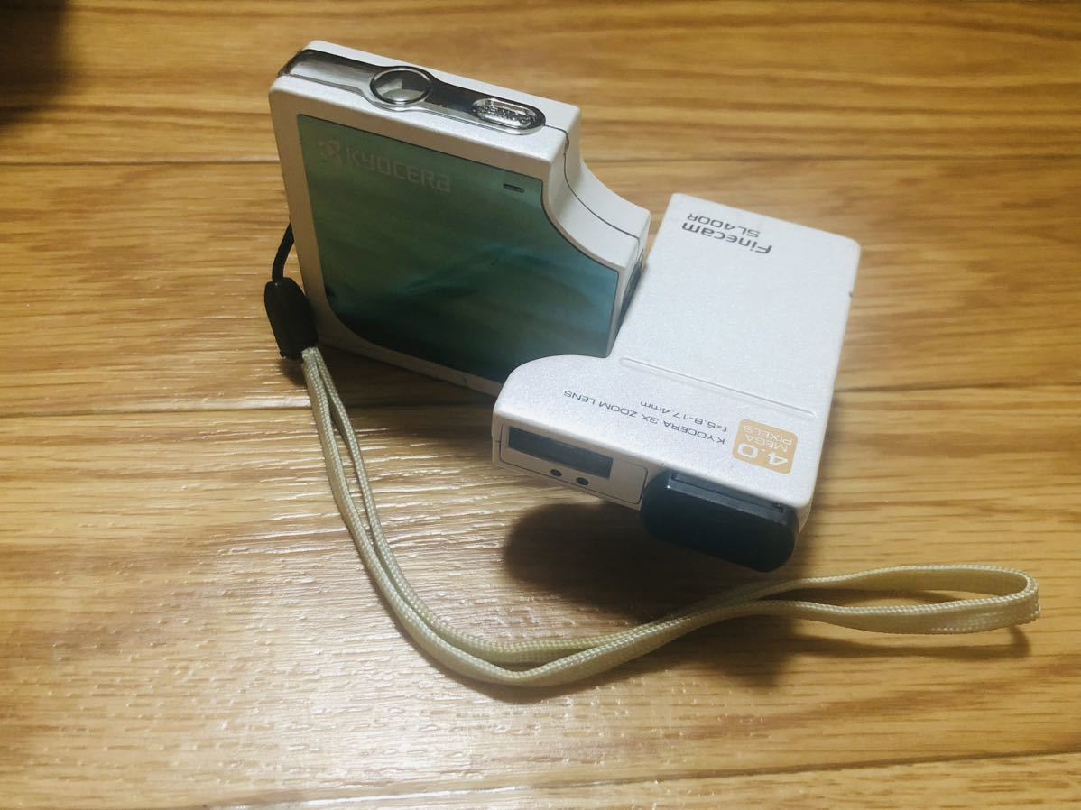 Kyocera Finecam SL400R ブルークリスタル 京セラ 通電するが撮影できない 難あり ジャンク /【Buyee】 Buyee