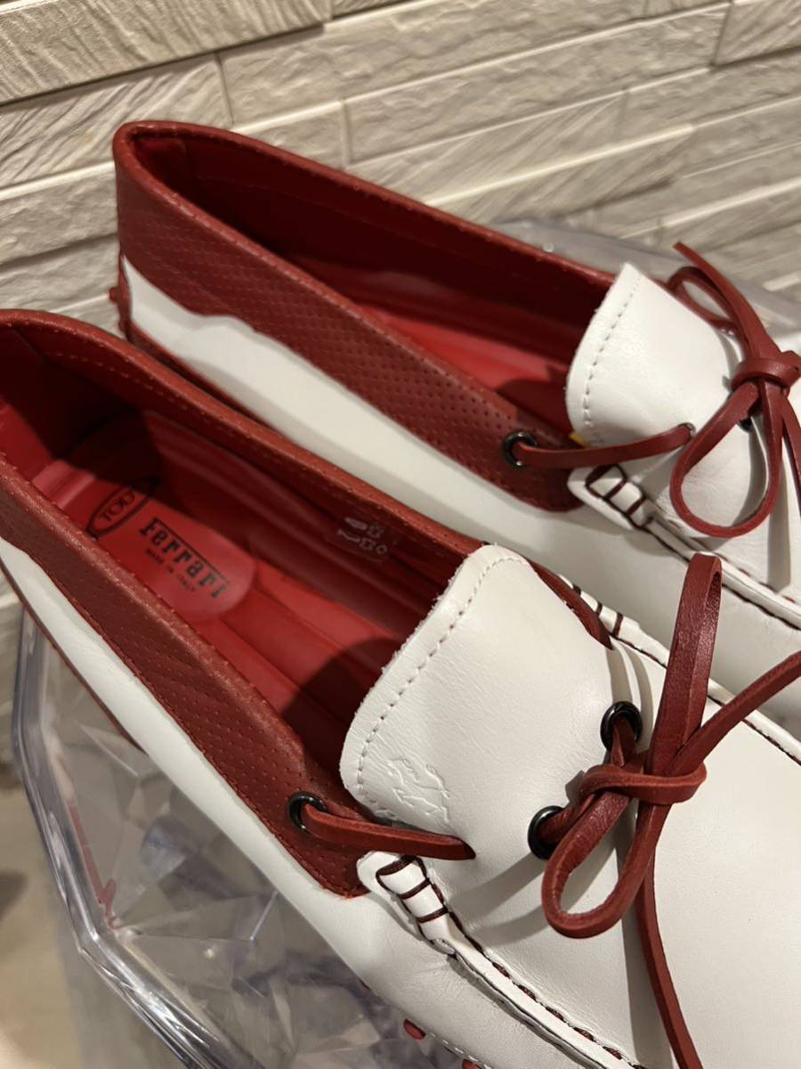 関税済☆TOD'S For Ferrariドライビングシューズ26.5cm 国内発送 